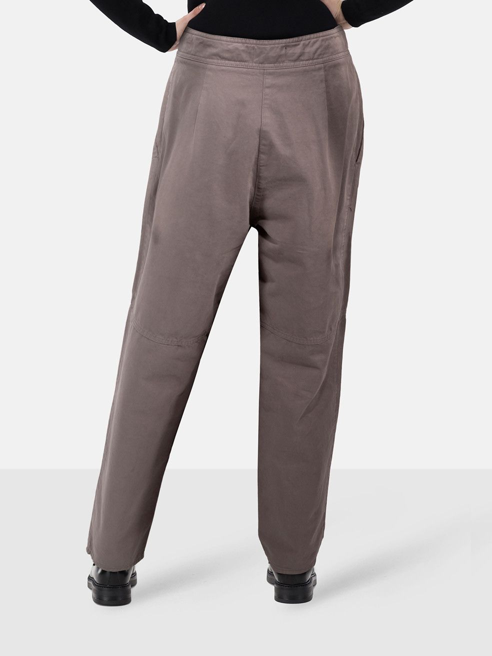 Etro Mauve Tapered High Rise Trousers Size 28" / US 6 / IT 42 - 2 Thumbnail