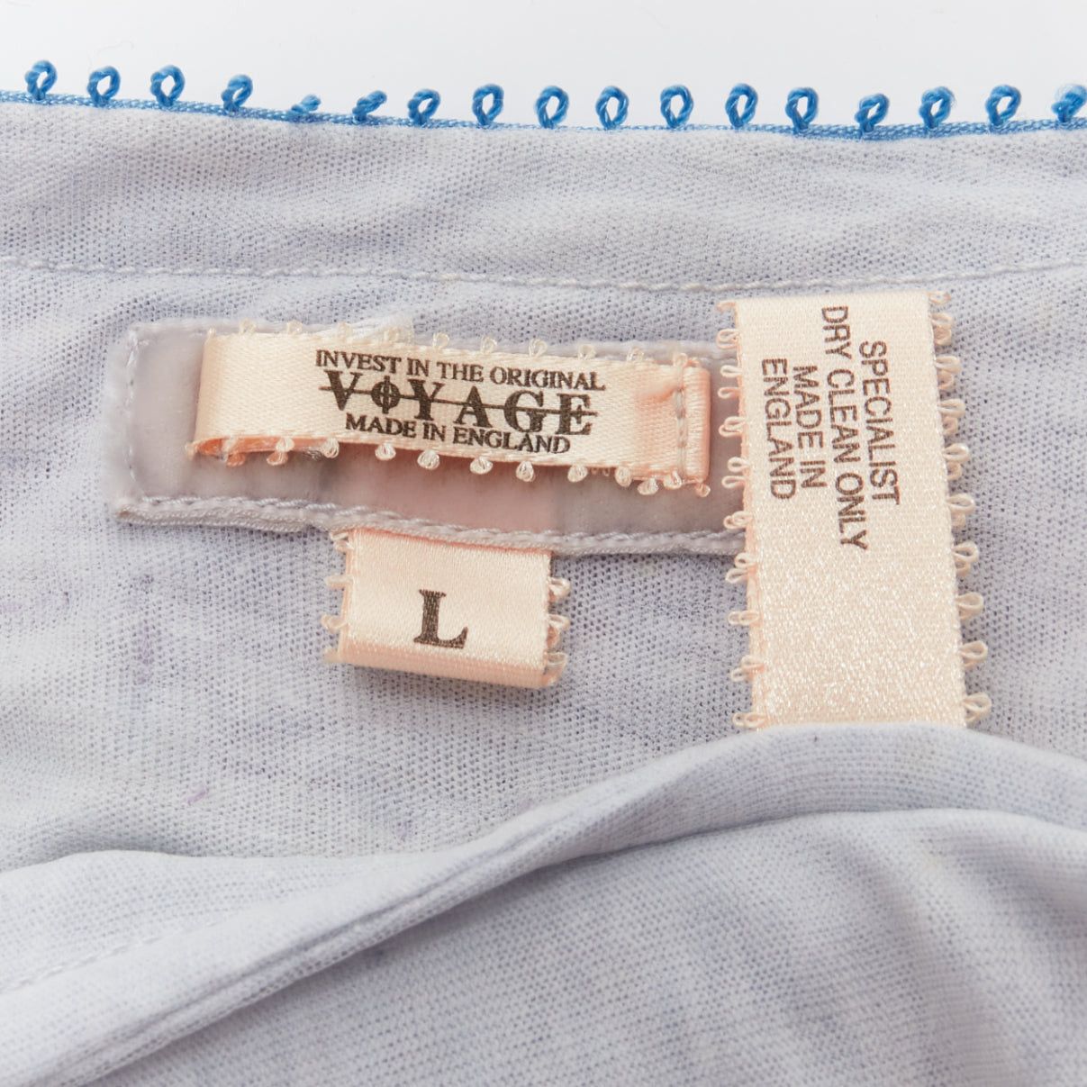 Voyage VOYAGE INVEST IN THE ORIGINAL LONDON purple embellishment trim cotton blend cardigan L Size M / US 6-8 / IT 42-44 - 9 Thumbnail
