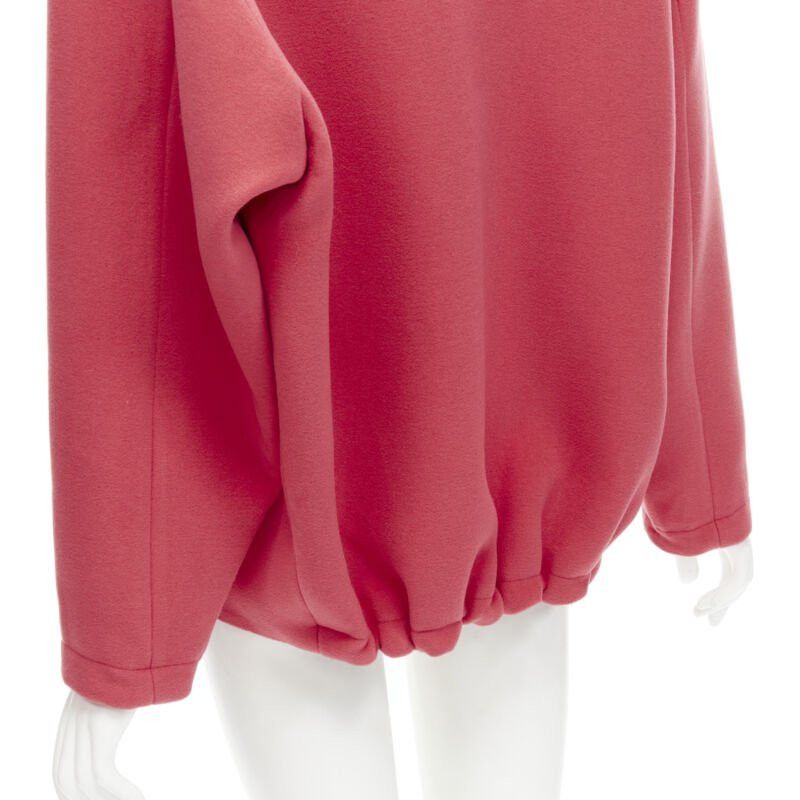 Balenciaga rare BALENCIAGA 2012 Nicolas Ghesquiere red wool cocoon bomber jacket FR34 XS Size XS / US 0-2 / IT 36-38 - 2 Thumbnail
