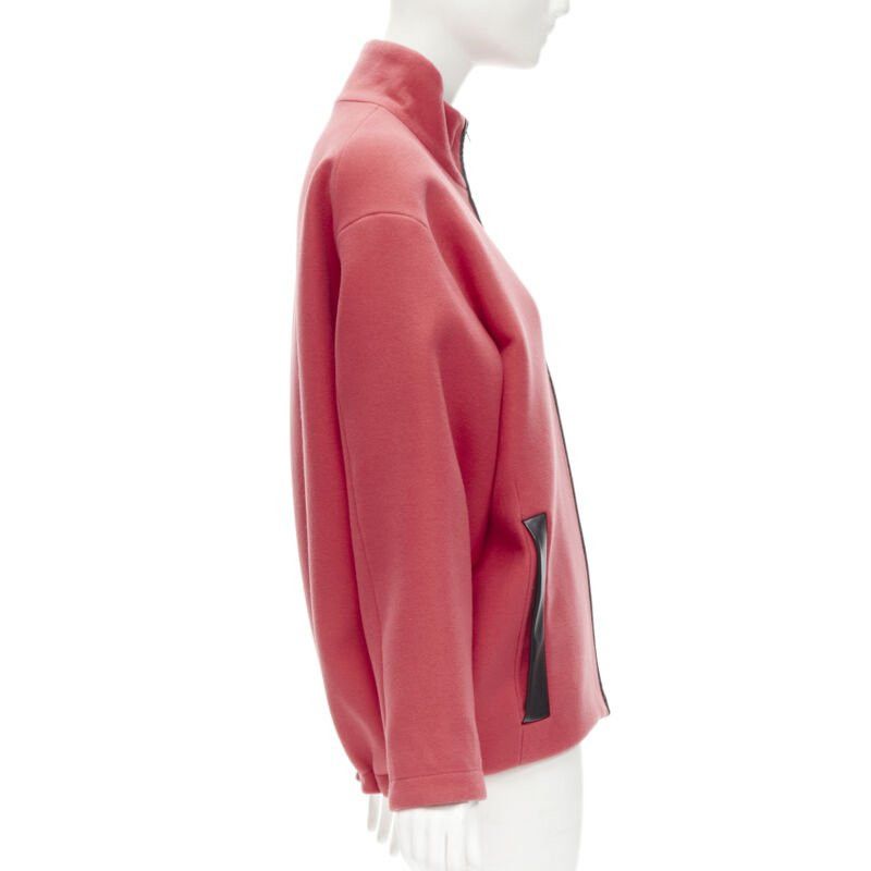 Balenciaga rare BALENCIAGA 2012 Nicolas Ghesquiere red wool cocoon bomber jacket FR34 XS Size XS / US 0-2 / IT 36-38 - 5 Thumbnail