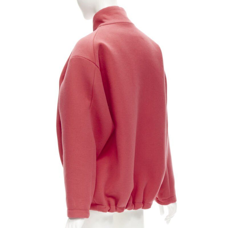 Balenciaga rare BALENCIAGA 2012 Nicolas Ghesquiere red wool cocoon bomber jacket FR34 XS Size XS / US 0-2 / IT 36-38 - 7 Thumbnail