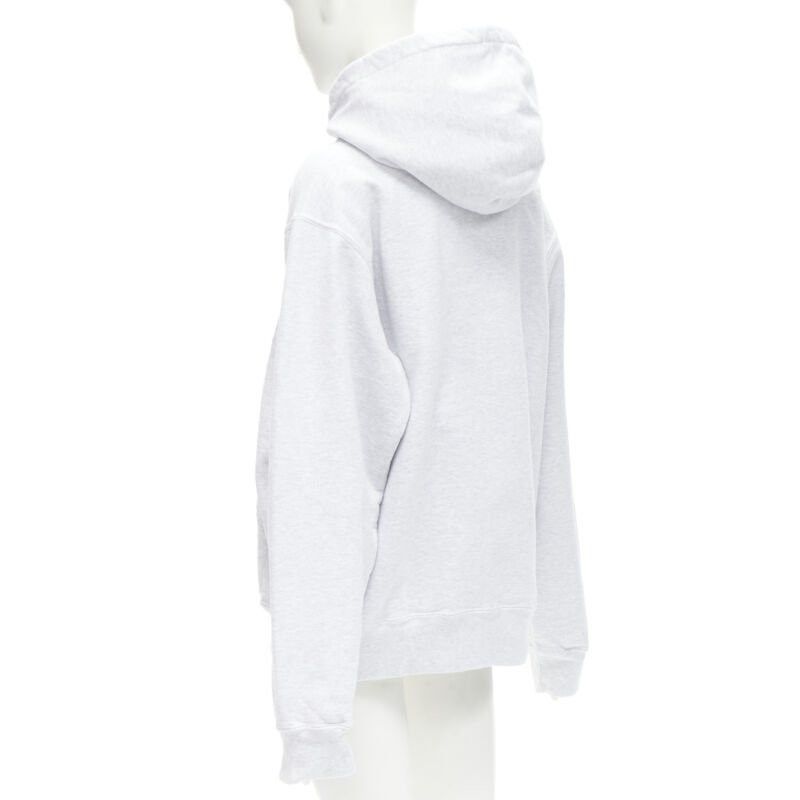 Supreme SUPREME Mike Kelley Franklin Signing Treaty of Alliance grey fleece hoodie L Size L / US 10 / IT 46 - 7 Thumbnail