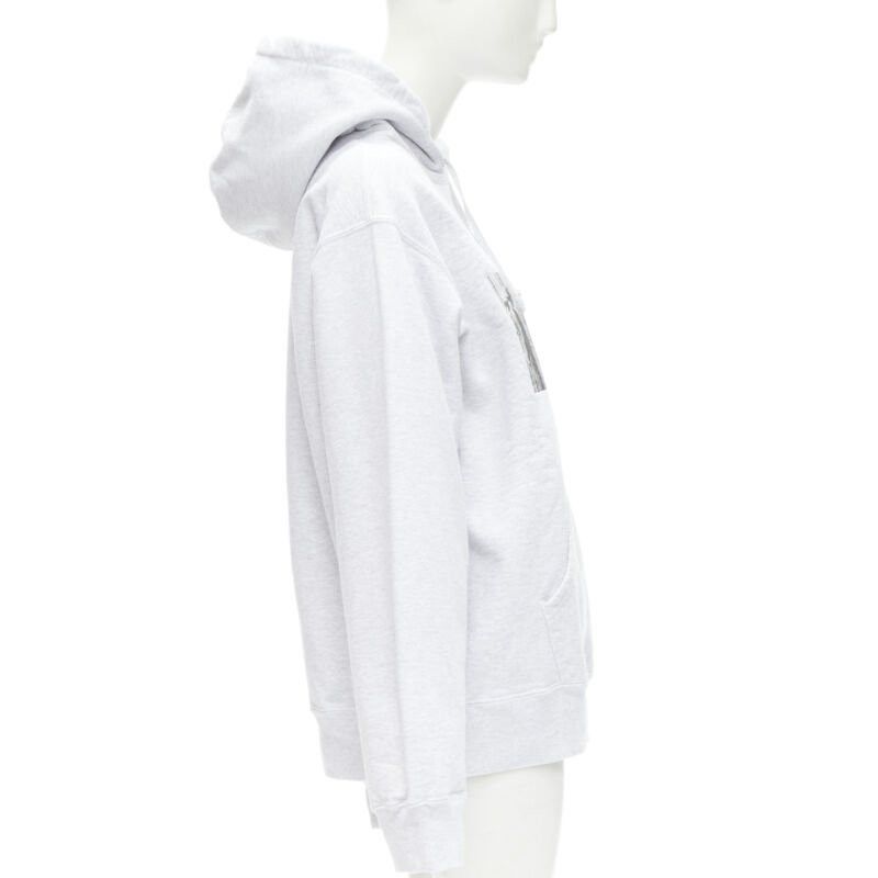 Supreme SUPREME Mike Kelley Franklin Signing Treaty of Alliance grey fleece hoodie L Size L / US 10 / IT 46 - 5 Thumbnail