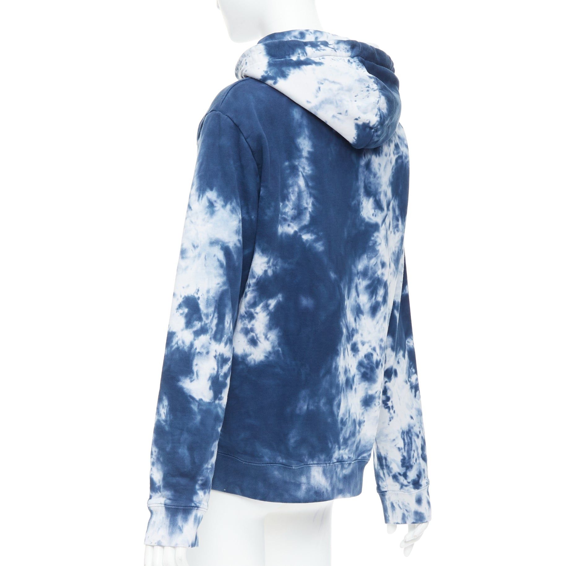 Paco Rabanne PACO RABANNE Lose Yourself blue cotton tie dye hoodie S Size S / US 4 / IT 40 - 6 Thumbnail