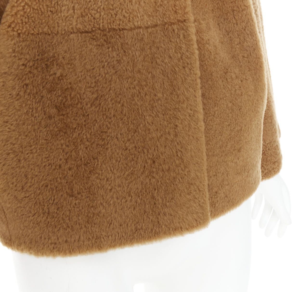 Max Mara MAX MARA brown lambskin leather shearling Teddy short coat IT38 XS Size XXS / US 00 / IT 34 - 8 Thumbnail
