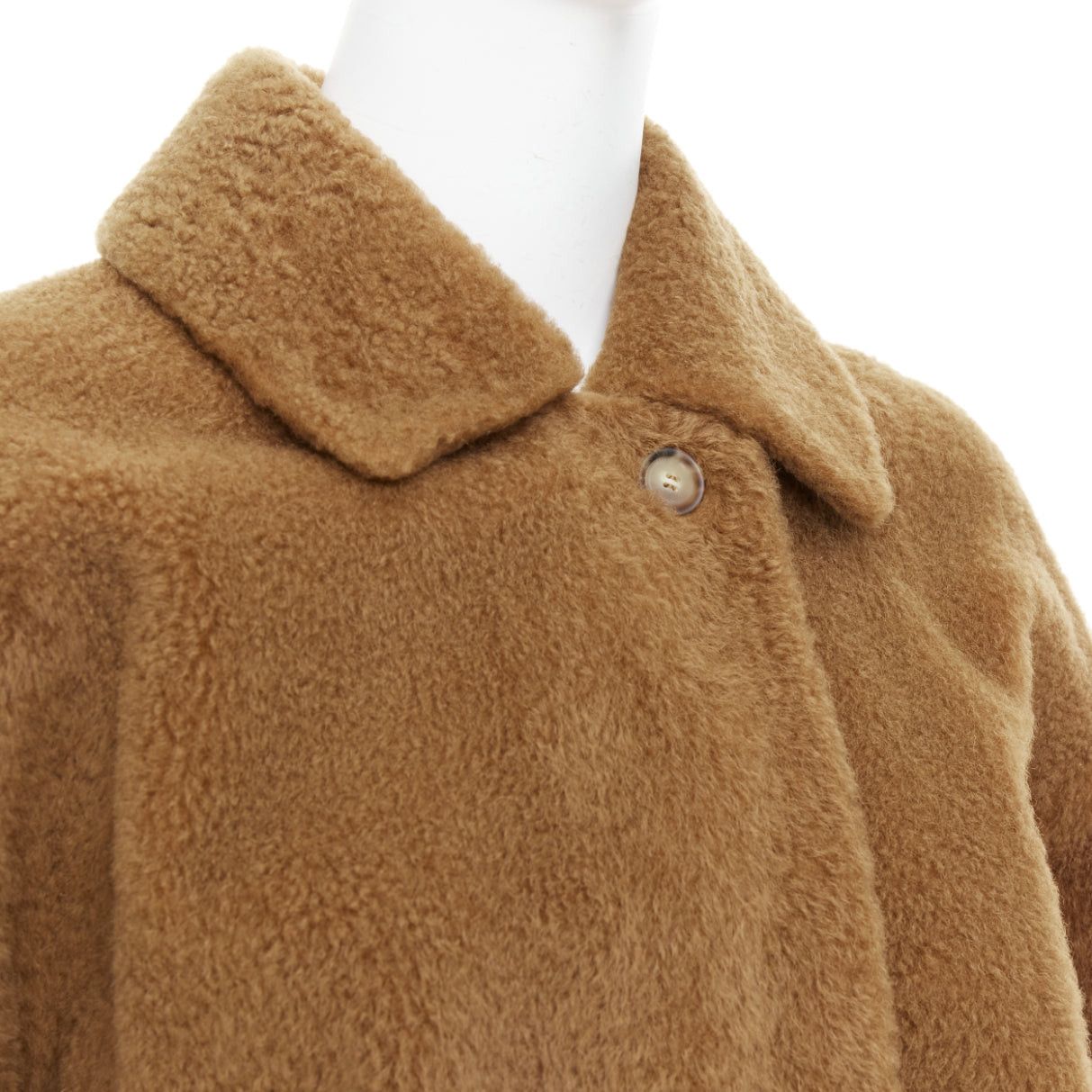 Max Mara MAX MARA brown lambskin leather shearling Teddy short coat IT38 XS Size XXS / US 00 / IT 34 - 2 Thumbnail