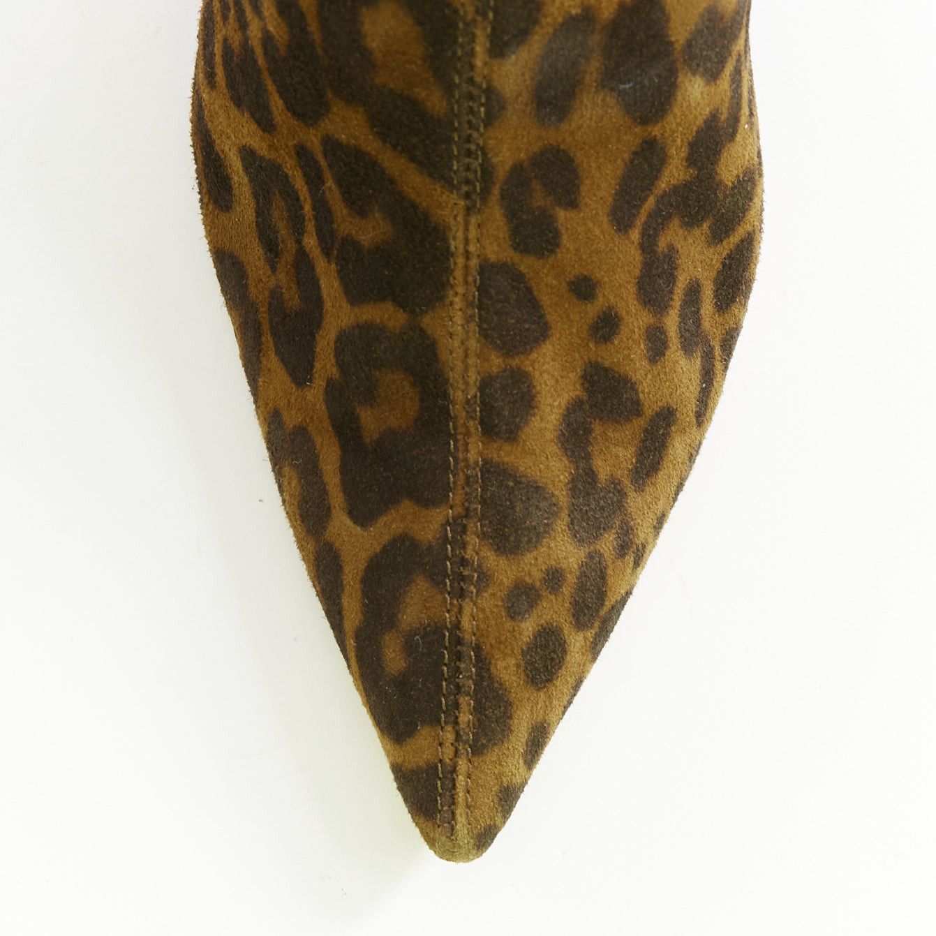 Aquazzura AQUAZZURA Montmartre brown leopard print suede pointy boots EU36 Size US 6 / IT 36 - 6 Thumbnail