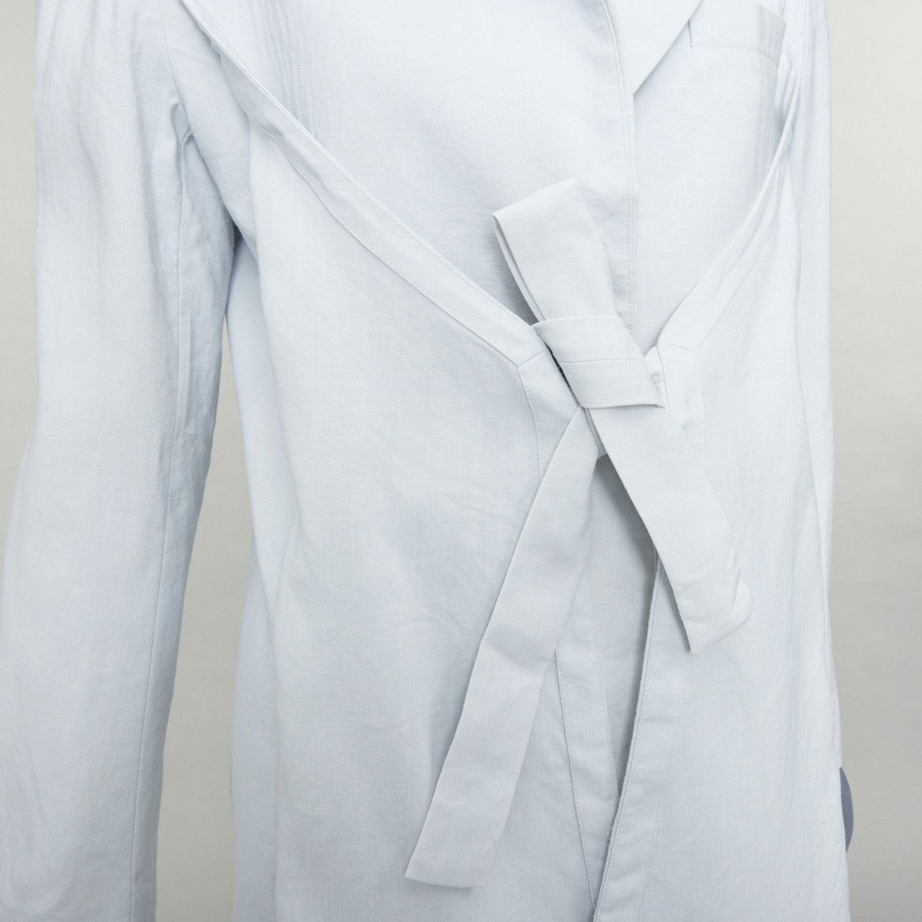 Jacquemus JACQUEMUS Le Coup De Soleil blue hemp virgin wool blend blazer FR34 XS Size XS / US 0-2 / IT 36-38 - 2 Thumbnail