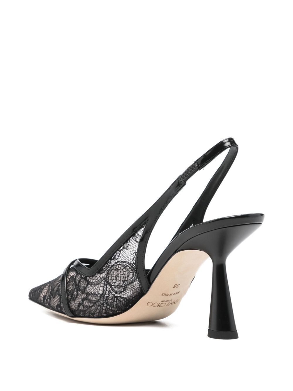 Jimmy Choo AMITA PATENT LEATHER PUMPS Size US 10 / IT 40 - 4 Thumbnail