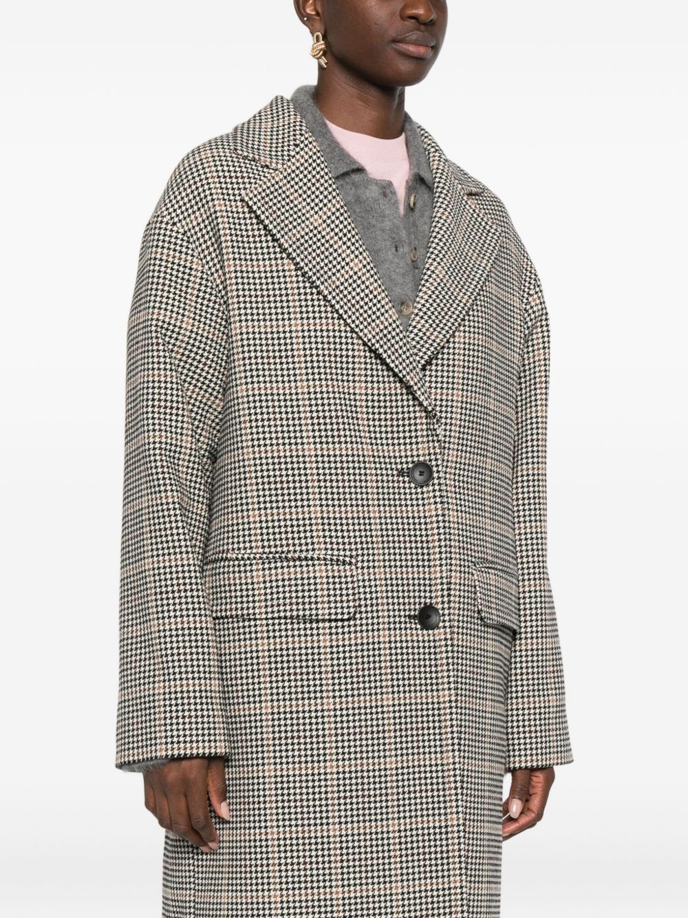 Tagliatore WOOL SINGLE-BREASTED COAT Size M / US 6-8 / IT 42-44 - 4 Thumbnail
