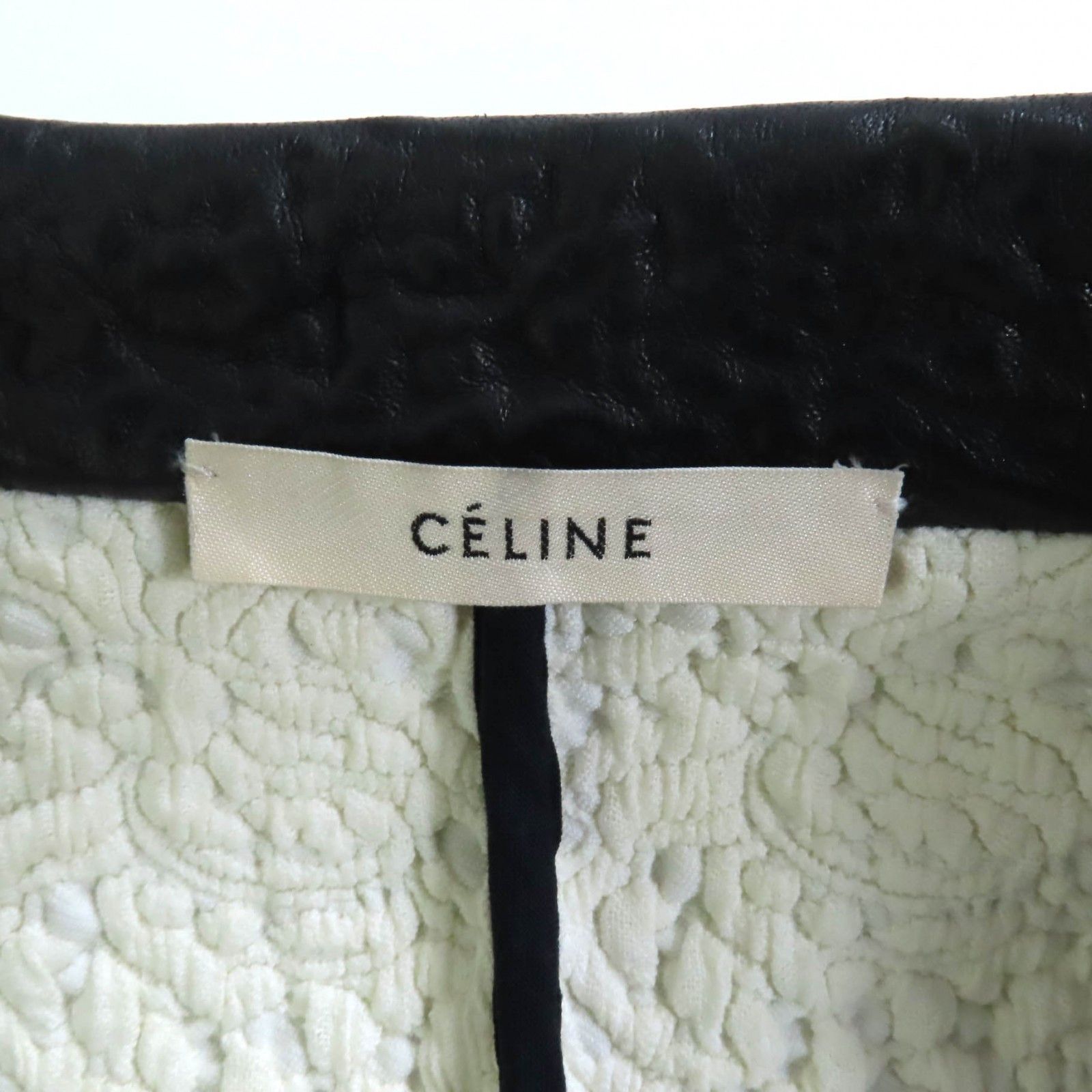 Celine Celine Celine Shearling Jacket Leather Outerwear 5G89 3765 DUTY FREE for USA Size ONE SIZE - 7 Thumbnail