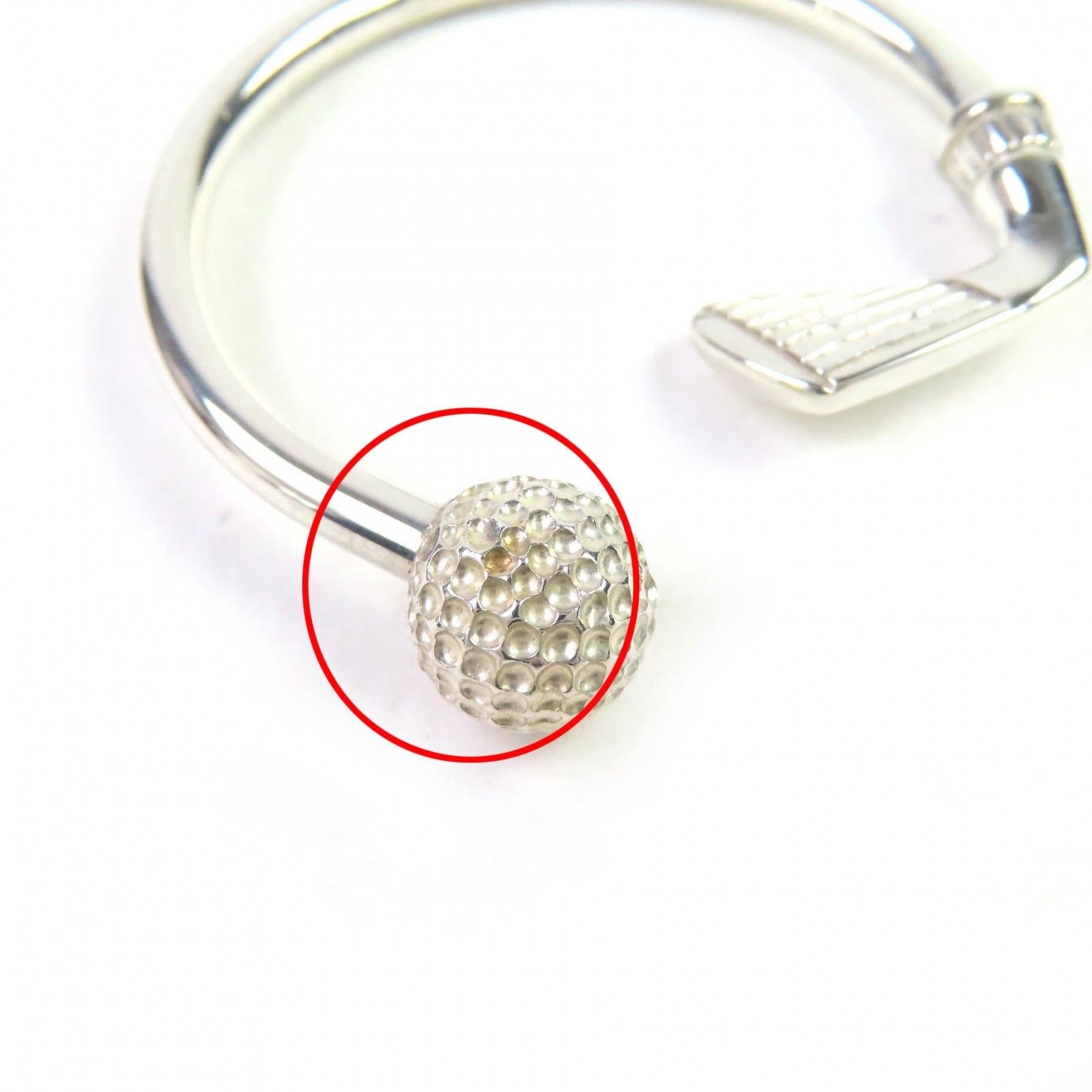 Tiffany & Co. Tiffany & Co. Tiffany&Co. Golf motif SV925 Key Ring Metal Key Chain DUTY FREE for USA Size ONE SIZE - 6 Thumbnail