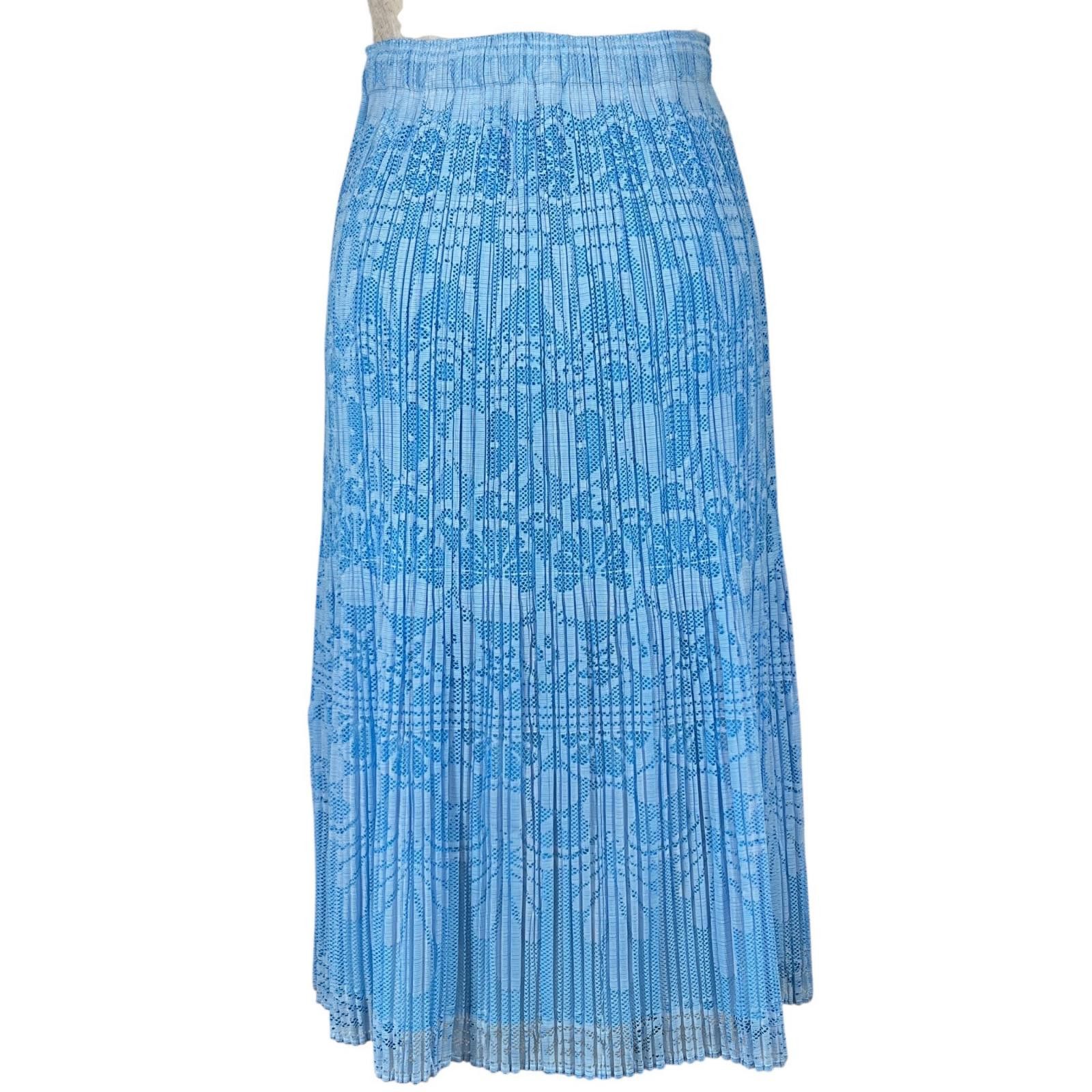 Issey Miyake Issey Miyake PLEATS PLEASE Polyester Skirt Others Skirts PP11-JG721 DUTY FREE for USA Size ONE SIZE - 3 Thumbnail