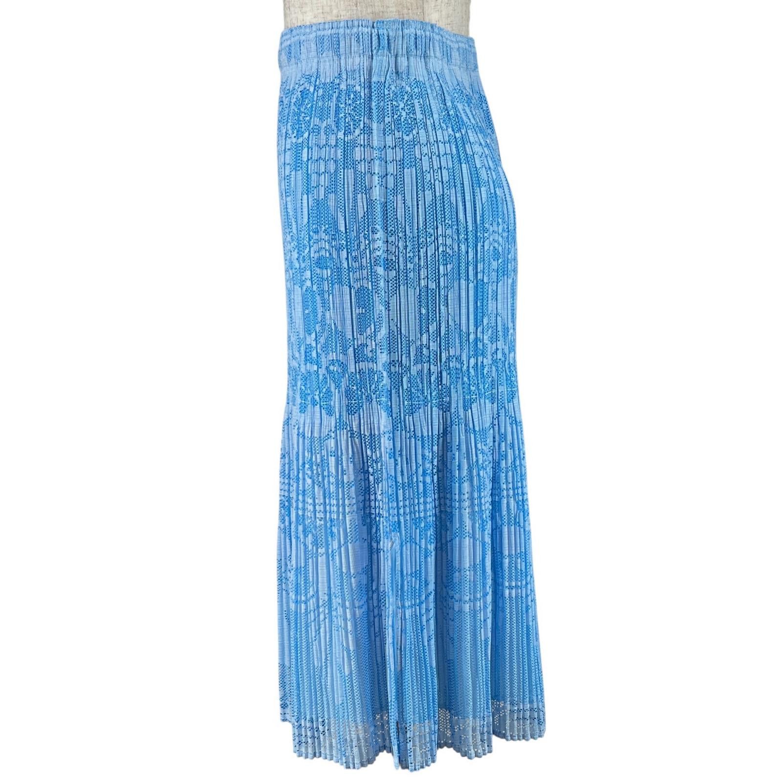 Issey Miyake Issey Miyake PLEATS PLEASE Polyester Skirt Others Skirts PP11-JG721 DUTY FREE for USA Size ONE SIZE - 2 Thumbnail