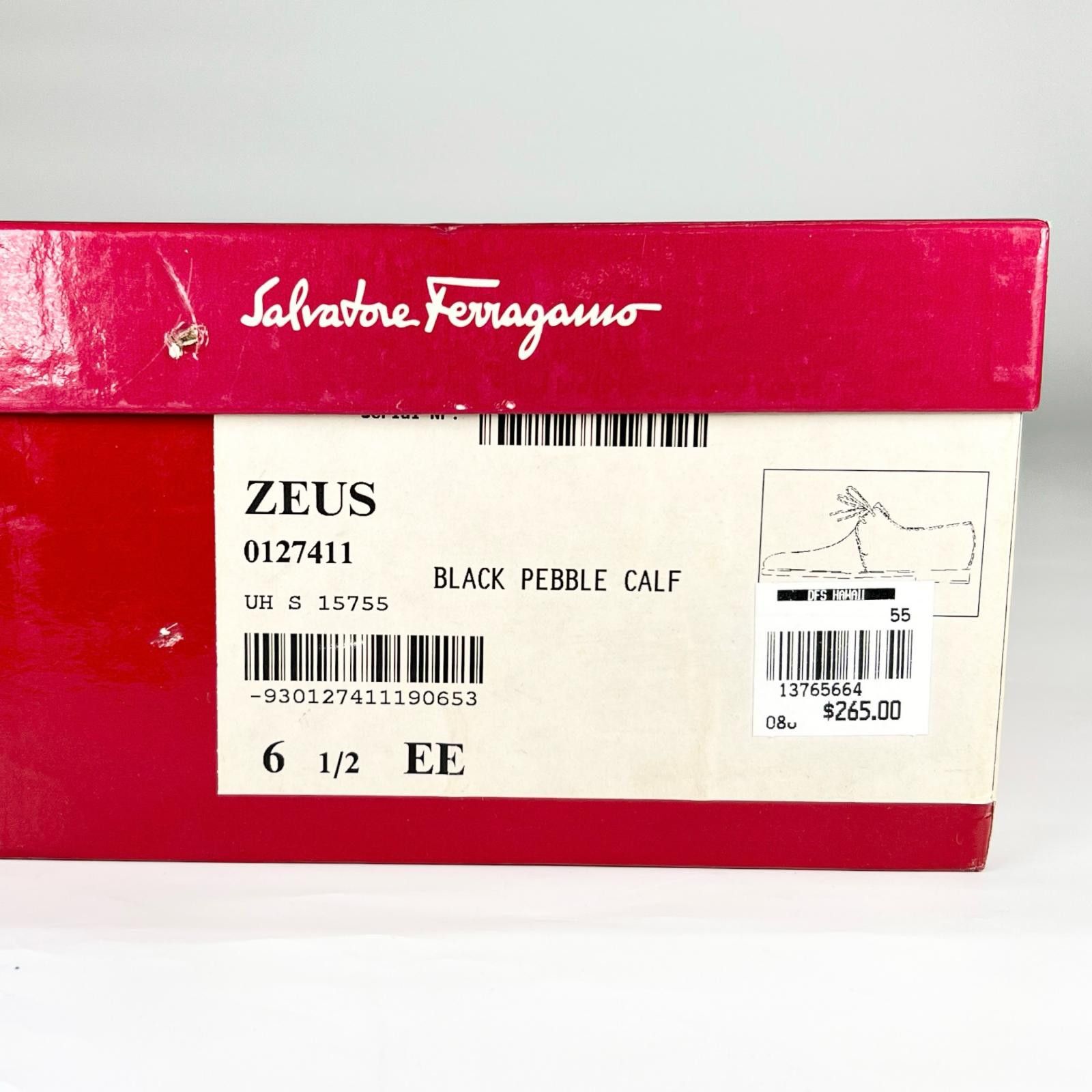 Salvatore Ferragamo Salvatore Ferragamo Salvatore Ferragamo ZEUS Leather Shoes Leather Shoes DUTY FREE for USA Size ONE SIZE - 11 Thumbnail