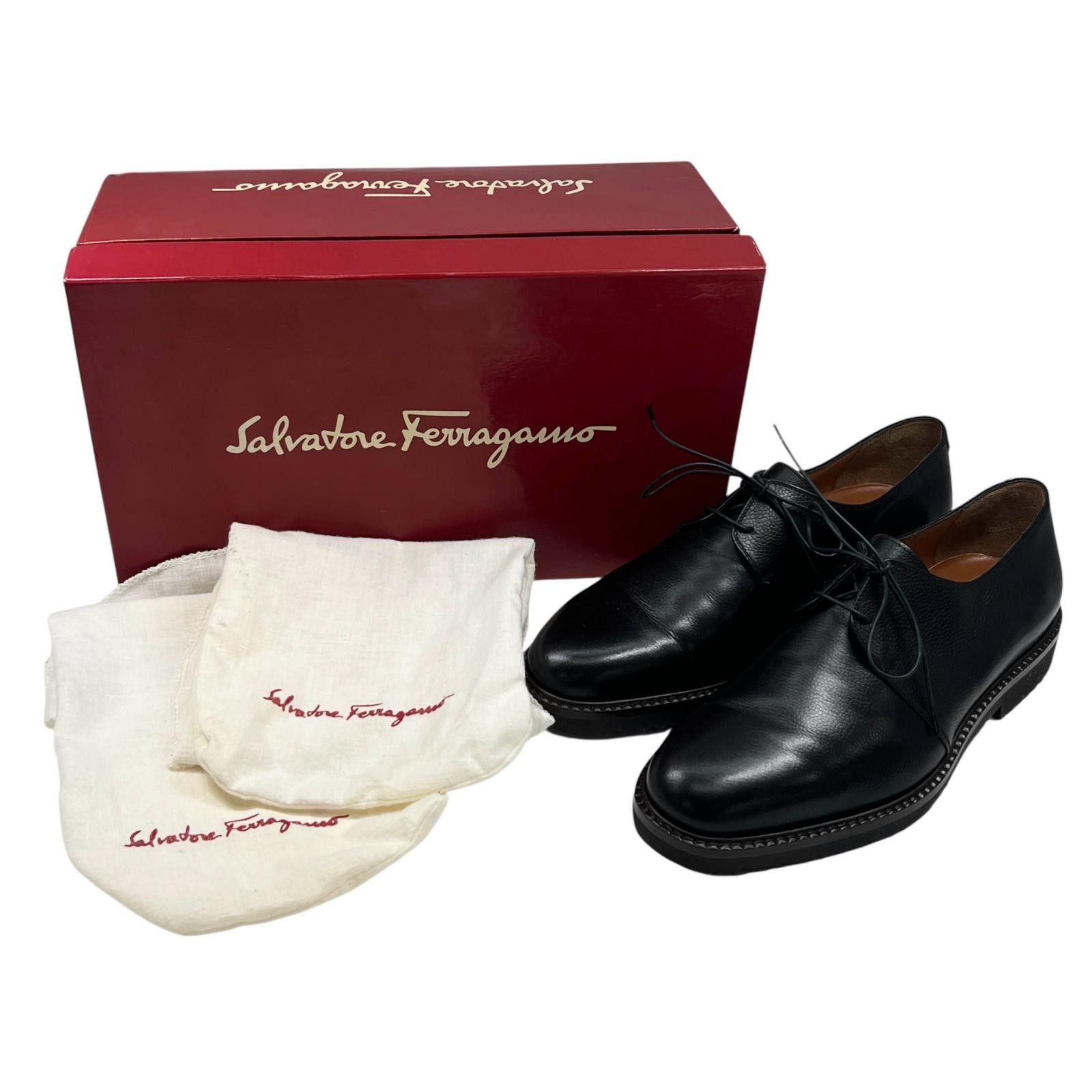 Salvatore Ferragamo Salvatore Ferragamo Salvatore Ferragamo ZEUS Leather Shoes Leather Shoes DUTY FREE for USA Size ONE SIZE - 2 Thumbnail