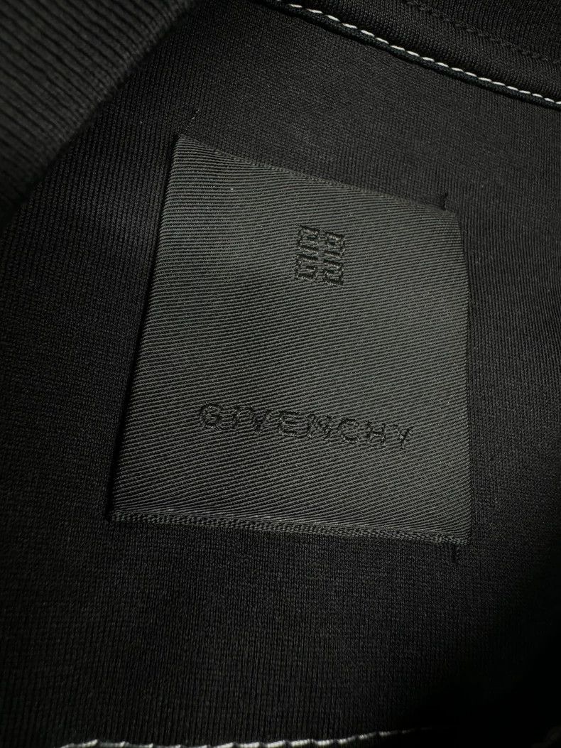 Givenchy GIVENCHY Logo Stitch Short Sleeve Tee - dmc Size US L / EU 52-54 / 3 - 4 Thumbnail