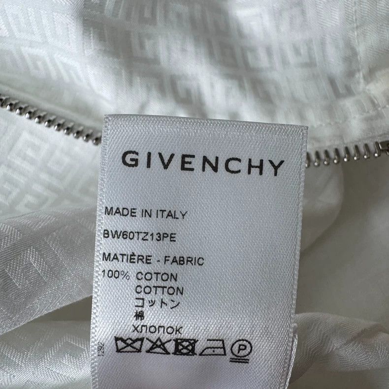 Givenchy Givenchy Logo Zip Short Sleeve Shirt - dmc Size US XS / EU 42 / 0 - 6 Thumbnail