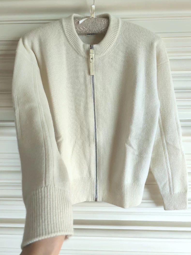 Hermes HERMES Cashmere Zip Cardigan Coat - dmc Size US S / EU 44-46 / 1 - 3 Thumbnail