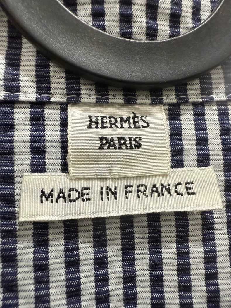Hermes Hermes Striped Jacket Coat - dmc Size US XS / EU 42 / 0 - 3 Thumbnail