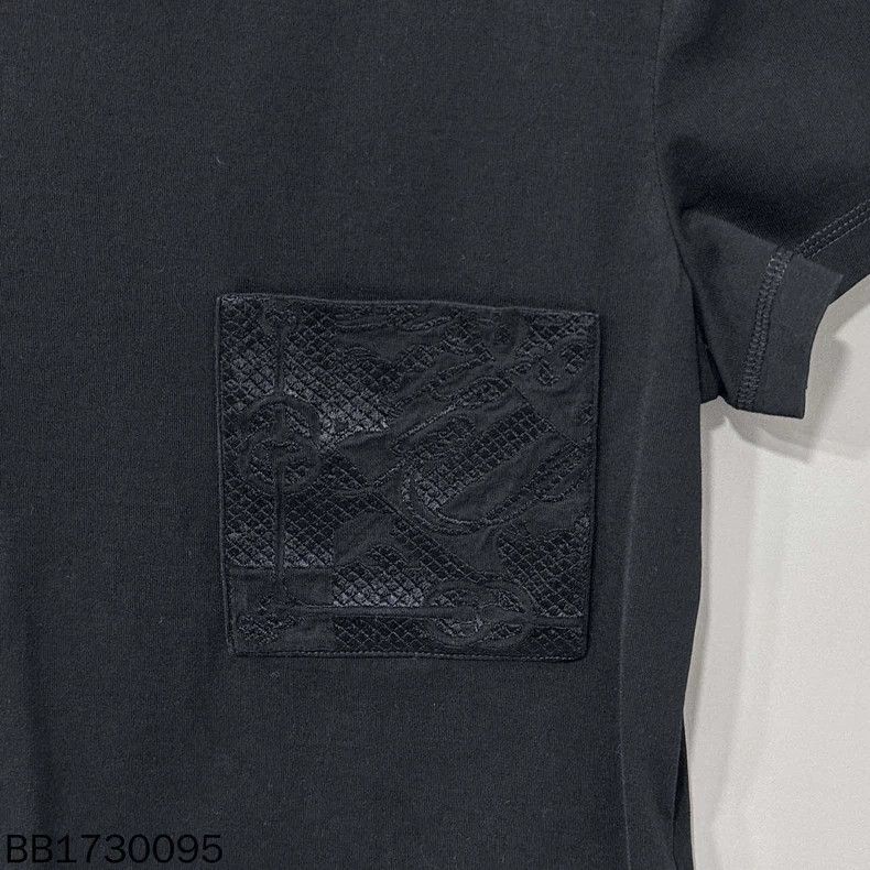 Hermes Hermes Pocket Logo Slim Short Sleeve - dmc Size US S / EU 44-46 / 1 - 4 Thumbnail