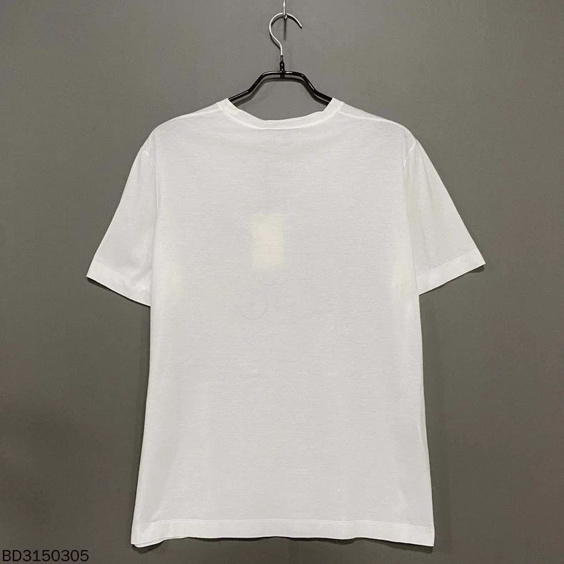 Hermes HERMES White Bicycle Print T-shirt - dmc Size US S / EU 44-46 / 1 - 3 Thumbnail