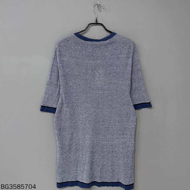 Hermes Hermes H Print Knit Short Sleeve - dmc Size US L / EU 52-54 / 3 - 2 Thumbnail