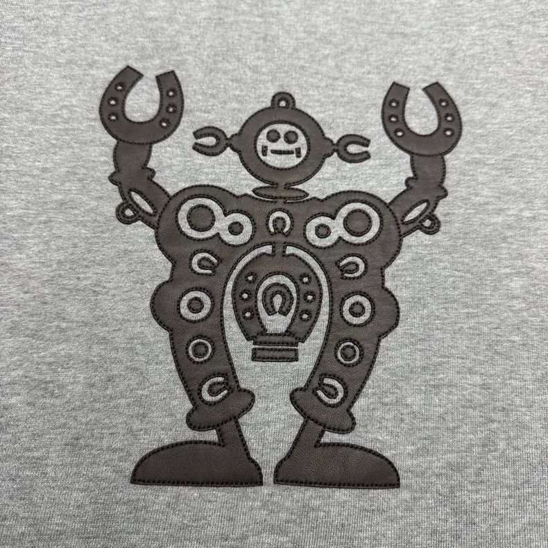 Hermes Hermes Robot Print Sweatshirt - dmc Size US XL / EU 56 / 4 - 2 Thumbnail