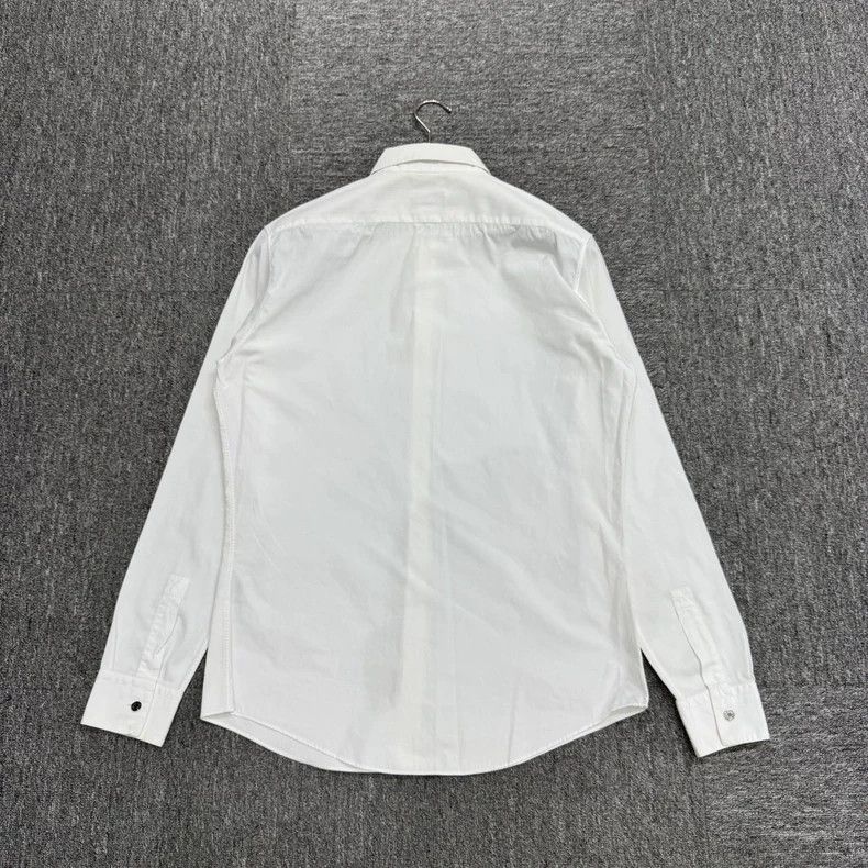 Hermes Hermes Solid Color Shirt - dmc Size US L / EU 52-54 / 3 - 9 Thumbnail