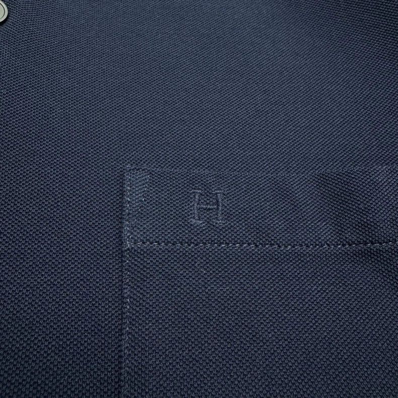 Hermes Hermes H Embroidered Polo Shirt - dmc Size US XL / EU 56 / 4 - 2 Thumbnail