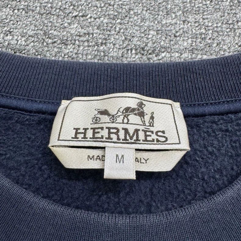 Hermes Hermes Paneled Pony Sweatshirt - dmc Size US M / EU 48-50 / 2 - 2 Thumbnail