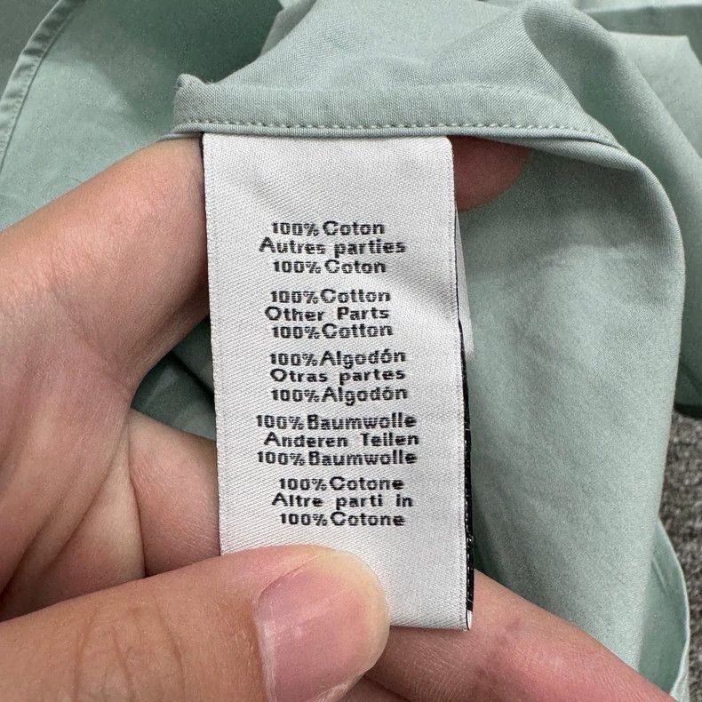 Hermes Hermes Mint Green Pocket Shirt - dmc Size US XL / EU 56 / 4 - 3 Thumbnail