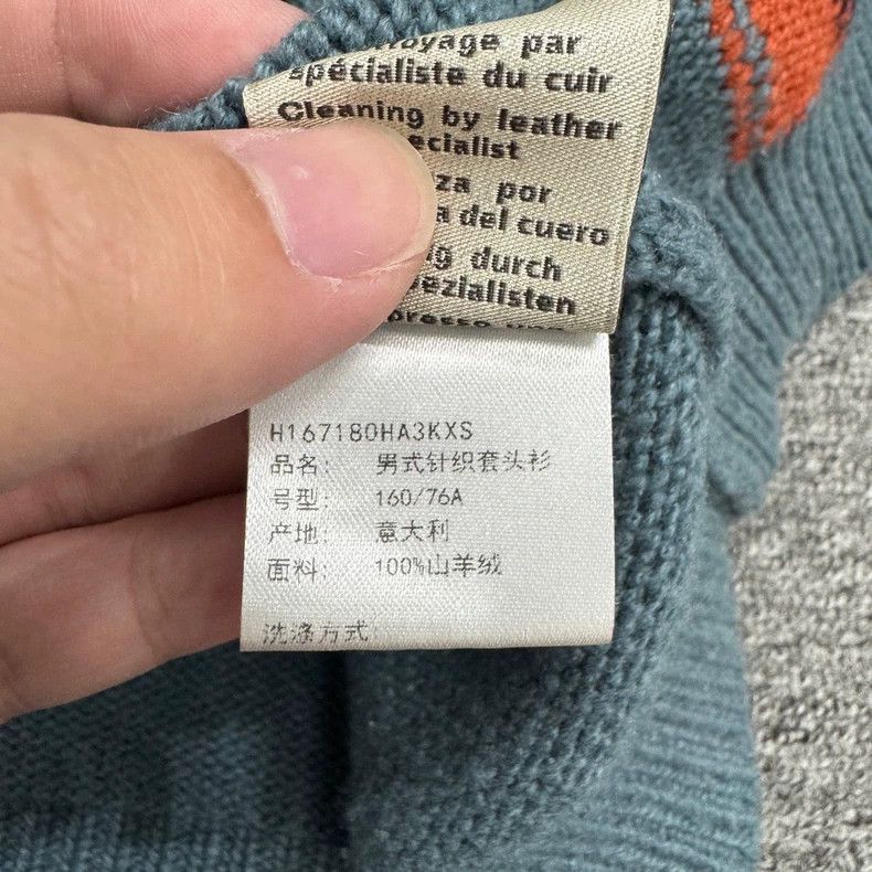 Hermes Hermes Cashmere Woven Sweater - dmc Size US XS / EU 42 / 0 - 4 Thumbnail