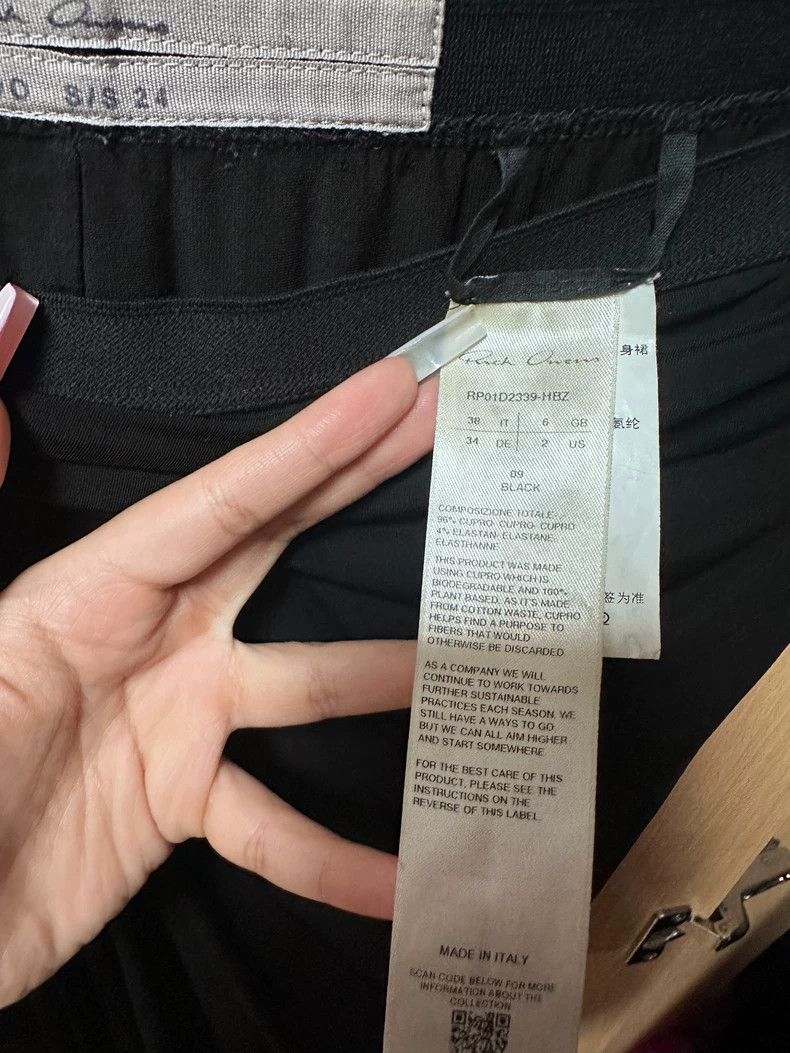 Rick Owens Rick Owens 2024ss Lido Skirt 38 - dmc Size US 38 / EU 54 - 2 Thumbnail