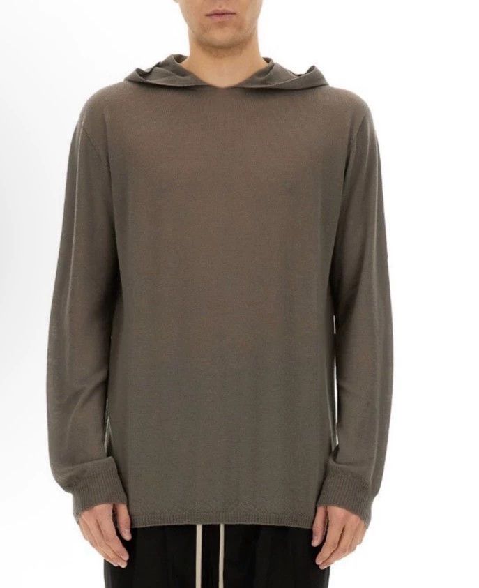 Rick Owens Rick Owens Dust Hooded Knit Top - dmc Size US S / EU 44-46 / 1 - 5 Thumbnail