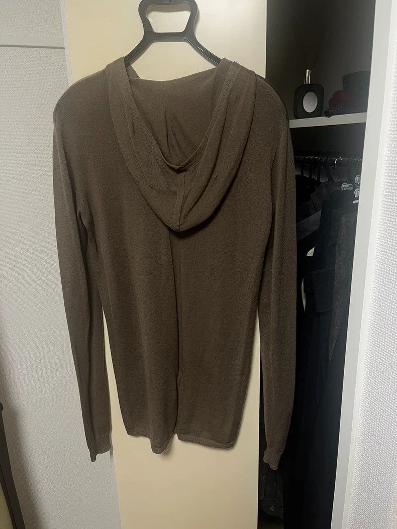 Rick Owens Rick Owens Dust Hooded Knit Top - dmc Size US S / EU 44-46 / 1 - 2 Thumbnail