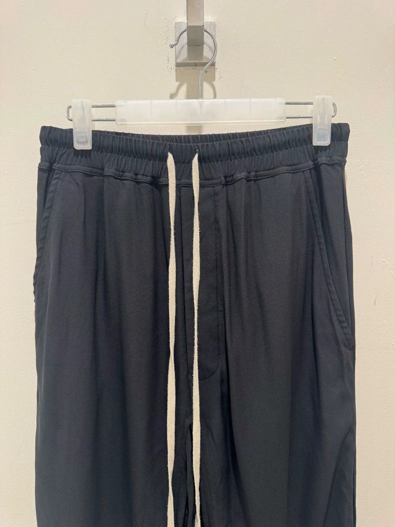 Rick Owens Rick Owens Black Dropped-Crotch Pants - dmc Size US 36 / EU 52 - 2 Thumbnail