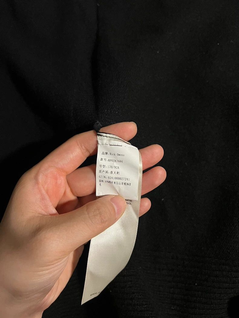 Rick Owens Rick Owens Black Wool Blend Cardigan - dmc Size US L / EU 52-54 / 3 - 5 Thumbnail