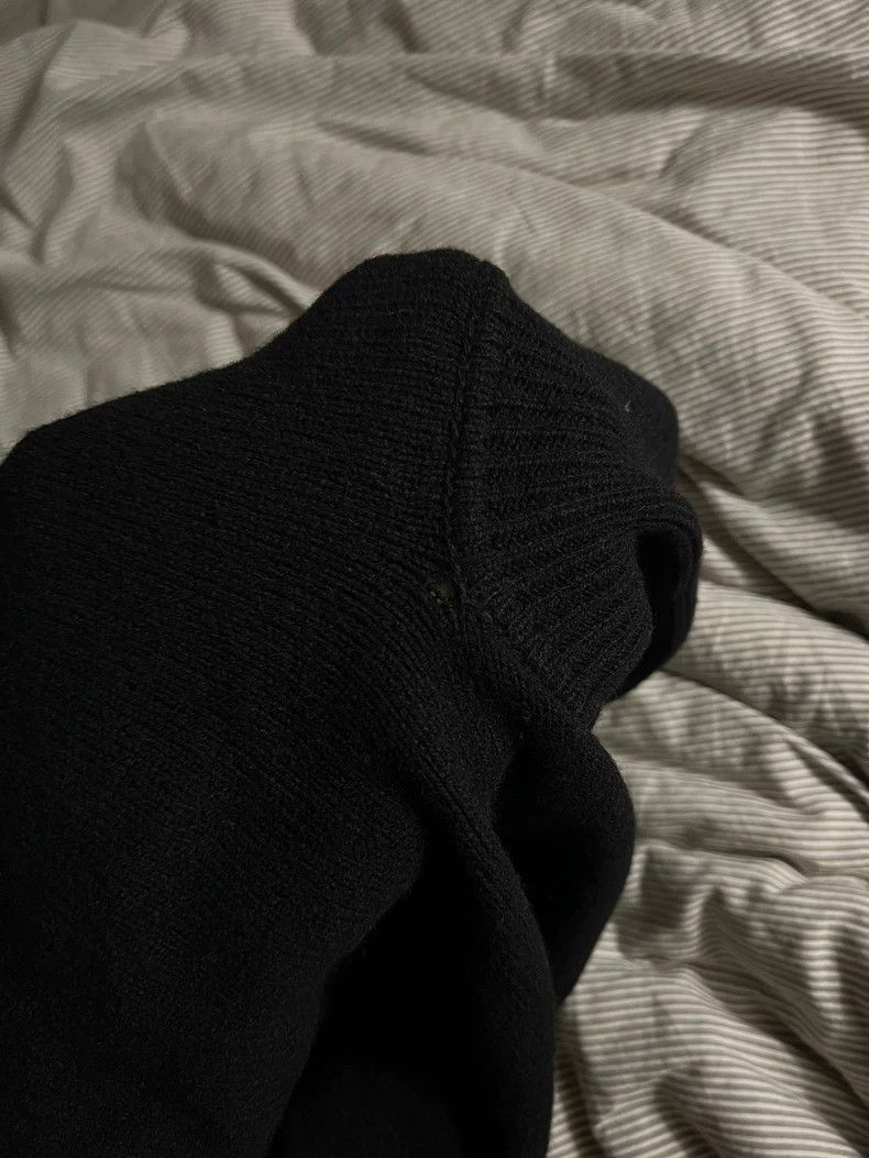 Rick Owens Rick Owens Black Wool Blend Cardigan - dmc Size US L / EU 52-54 / 3 - 3 Thumbnail