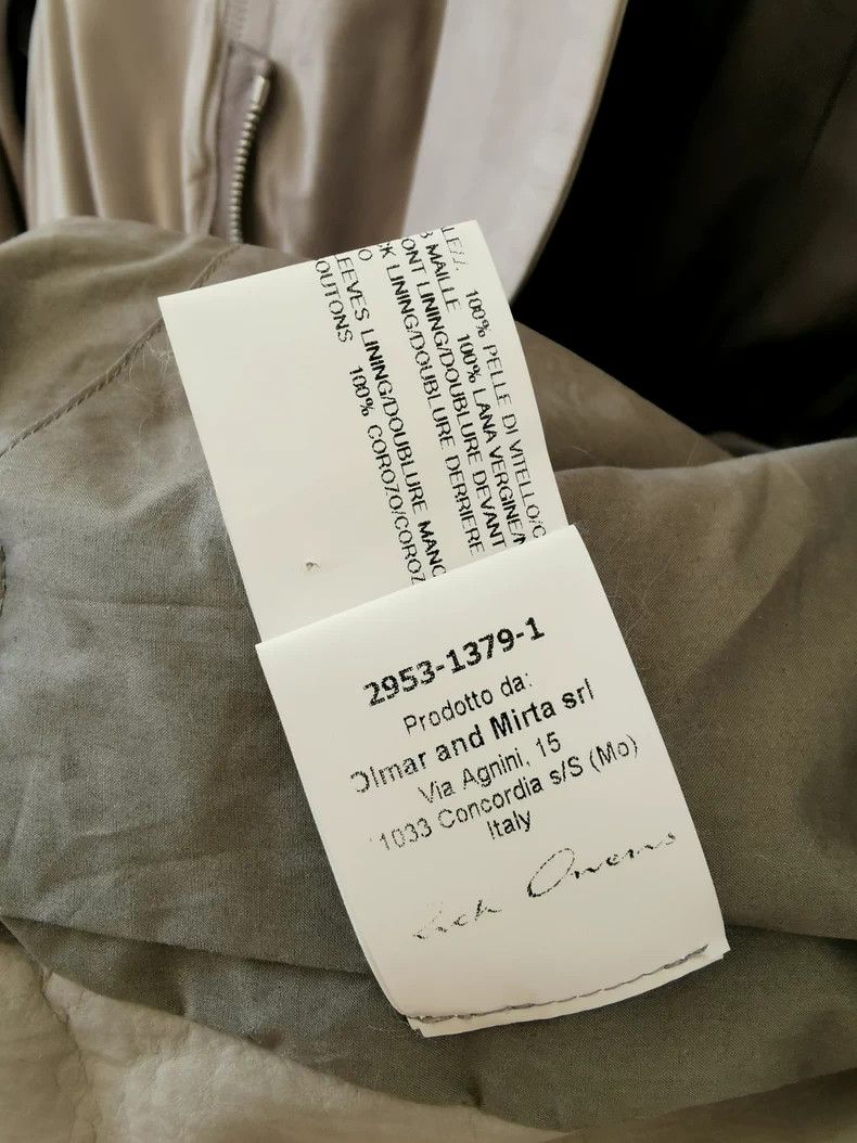 Rick Owens Rick Owens Soft Leather Jacket S - dmc Size US S / EU 44-46 / 1 - 6 Thumbnail