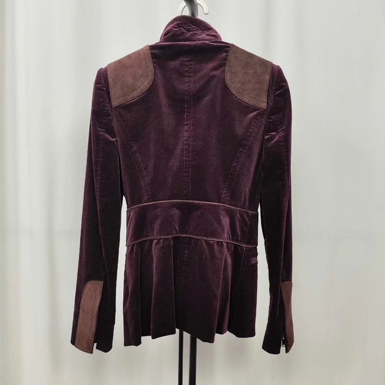 Gucci Gucci Purple Velvet Jacket 38 - dmc Size US XS / EU 42 / 0 - 2 Thumbnail