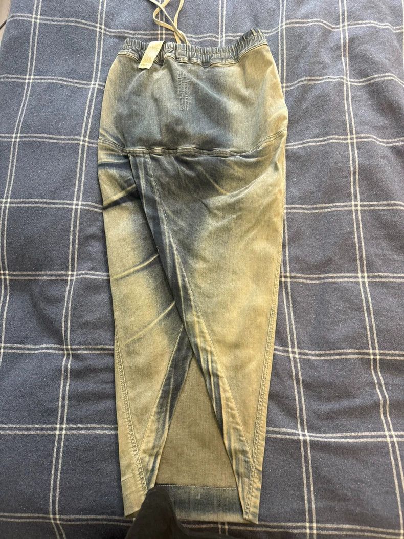 Rick Owens Rick Owens Denim Gradient Skirt - dmc Size US 28 / EU 44 - 4 Thumbnail