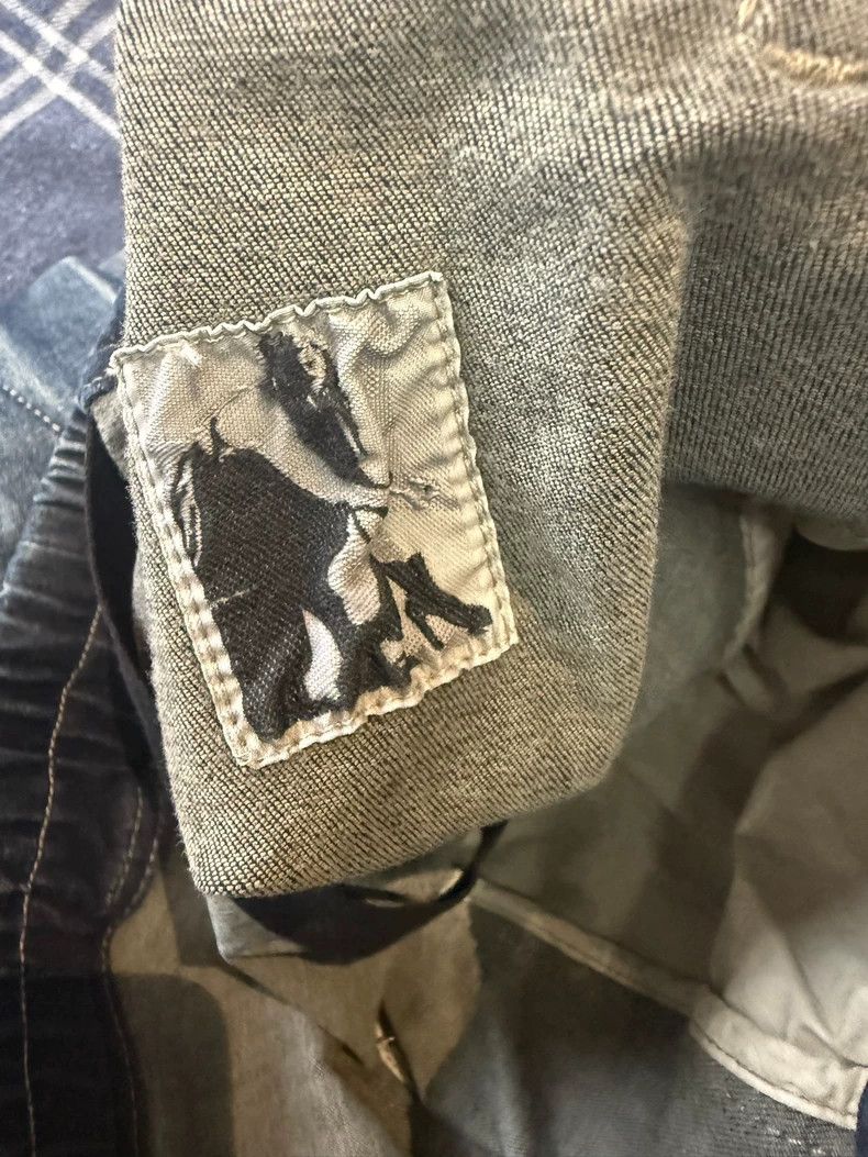Rick Owens Rick Owens Denim Gradient Skirt - dmc Size US 28 / EU 44 - 2 Thumbnail