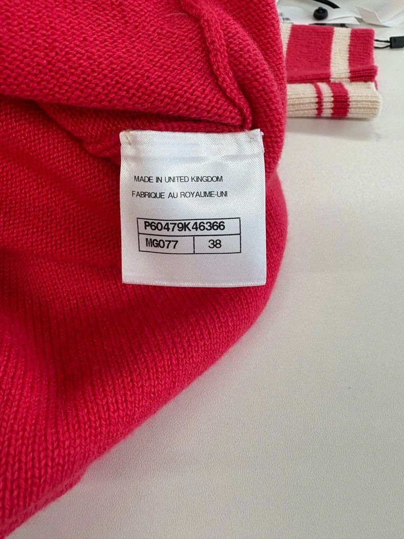 Chanel Chanel Pink Long Wool Cardigan - dmc Size US M / EU 48-50 / 2 - 4 Thumbnail