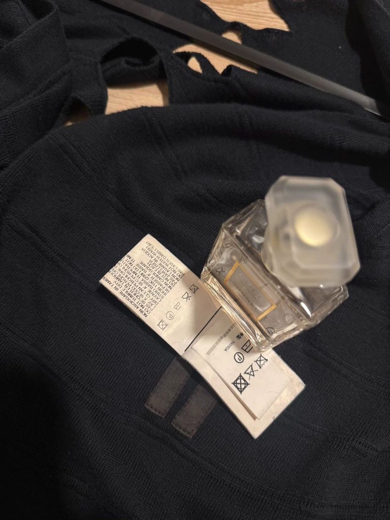 Rick Owens Rick Owens ro Cutout Knit Coat S - dmc Size US S / EU 44-46 / 1 - 6 Thumbnail