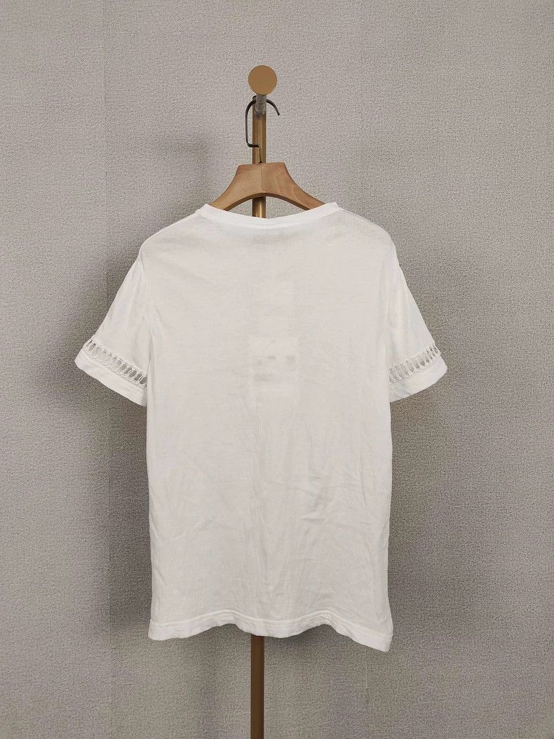 Chanel Chanel Double C White T-Shirt - dmc Size US M / EU 48-50 / 2 - 2 Thumbnail