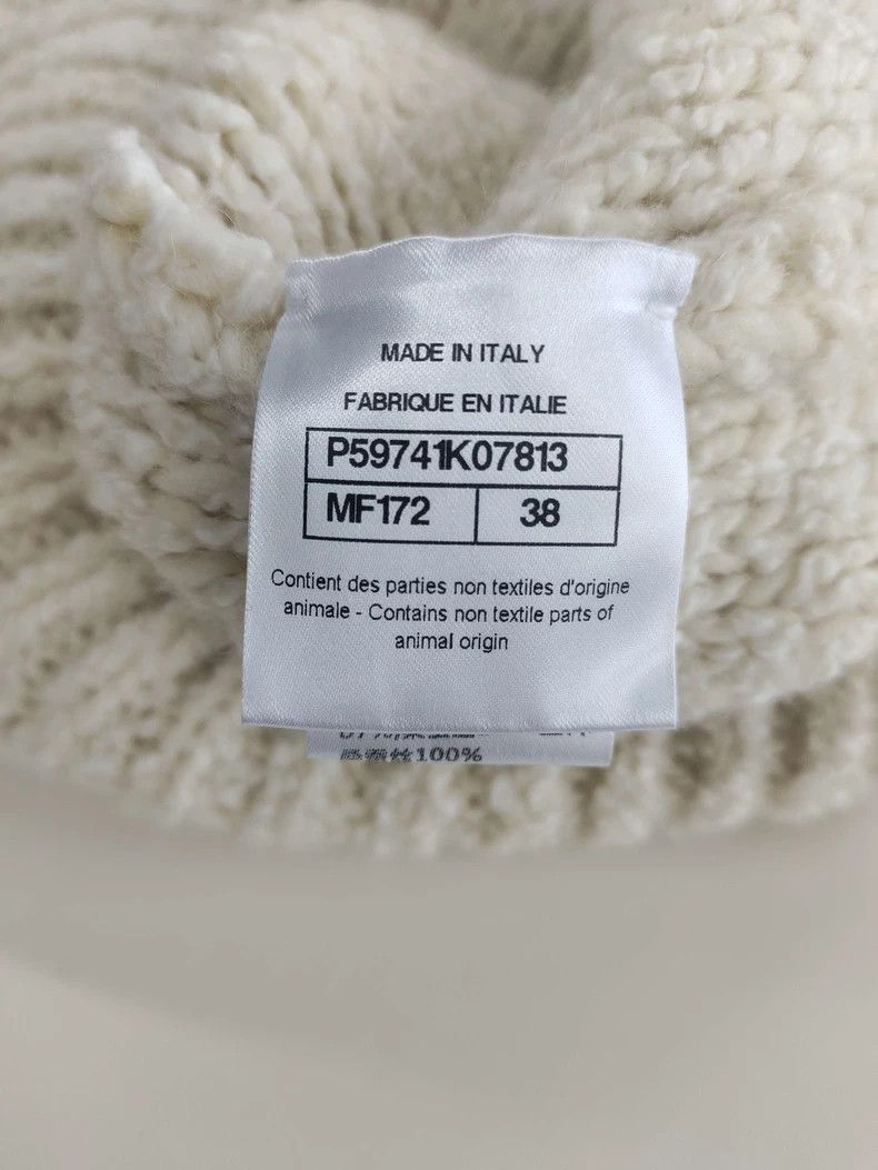 Chanel Chanel Double C Button Cable Knit Coat - dmc Size US M / EU 48-50 / 2 - 4 Thumbnail
