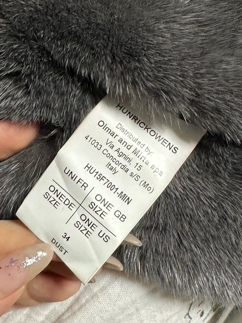 Rick Owens Rick Owens Ro Mink Rabbit Bag - dmc Size ONE SIZE - 2 Thumbnail