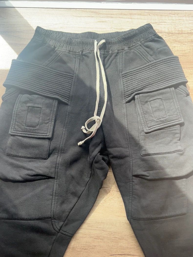Rick Owens Rick Owens RO Double Ring Cargo Pants - dmc Size US 26 / EU 42 - 2 Thumbnail