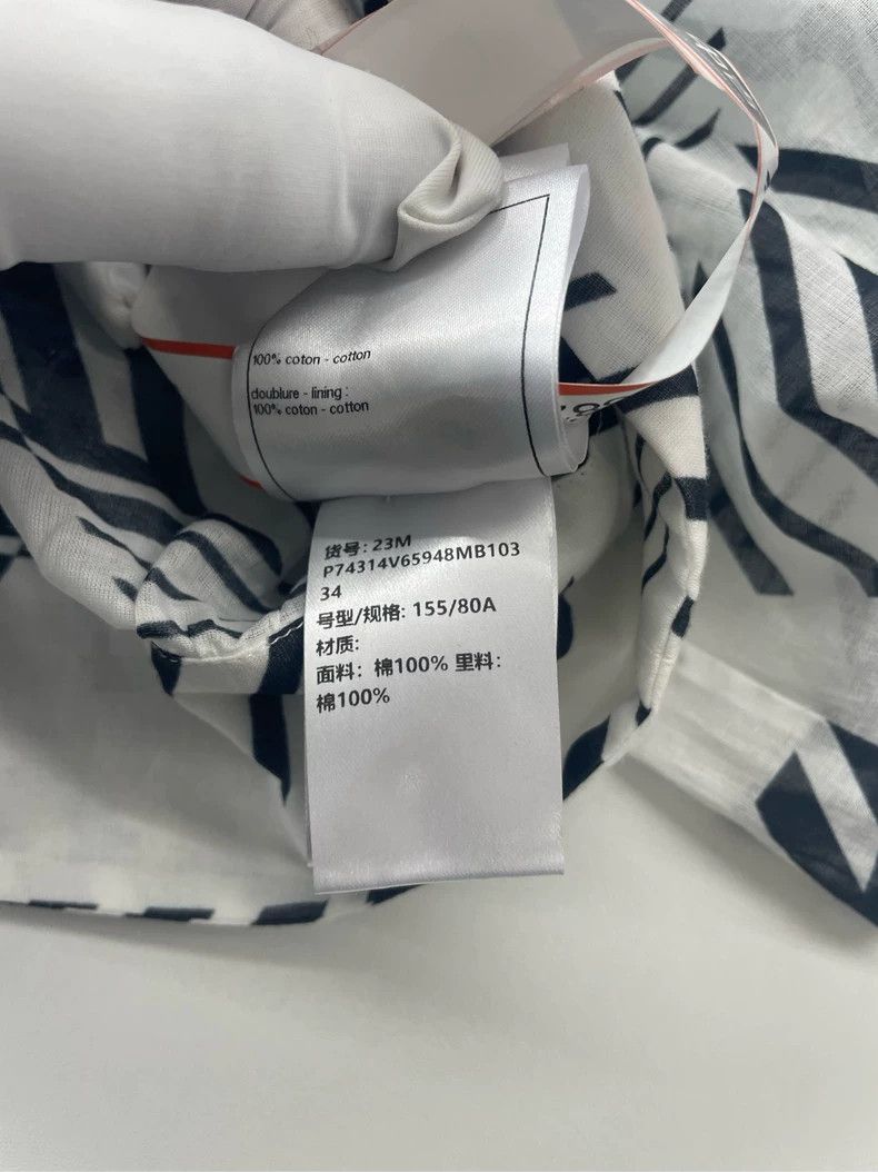 Chanel Chanel Black White Star Stripe Shirt - dmc Size US XS / EU 42 / 0 - 5 Thumbnail